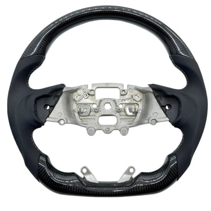 Ford Ranger / Raptor 2022+ Premium Plug & Play Steering Wheel – Carbon / Leather - Tuck's Performance