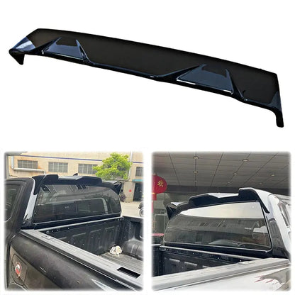 Ford Ranger T9 Rear Roof Spoiler Wing – Gloss Black (2023+) Tuck's Performance