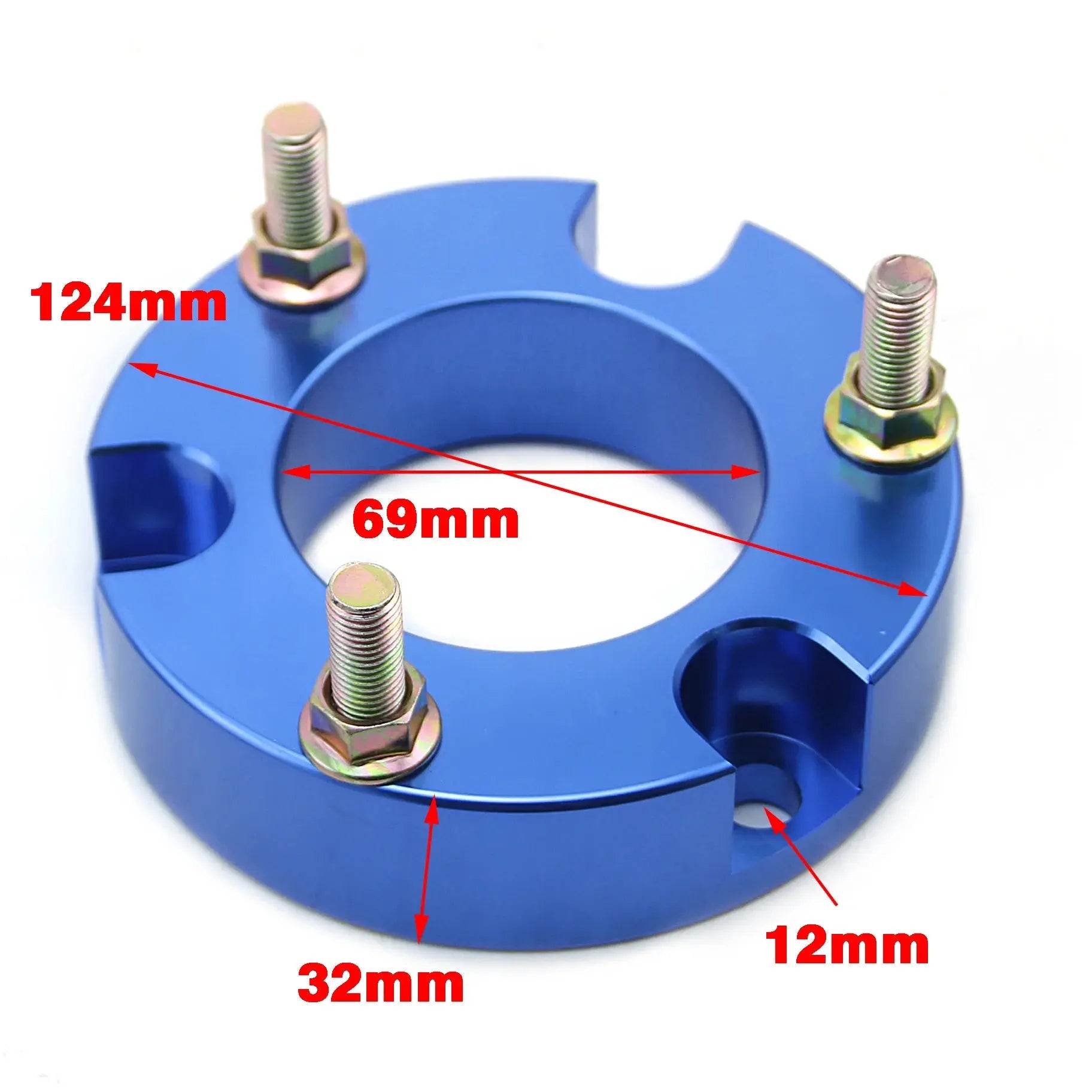 Front Suspension Lift up Kits 32Mm Aluminum for Toyota Hilux VIGO Coil Spacers Strut Shocks Absorber Spring Raise Car Accessorie