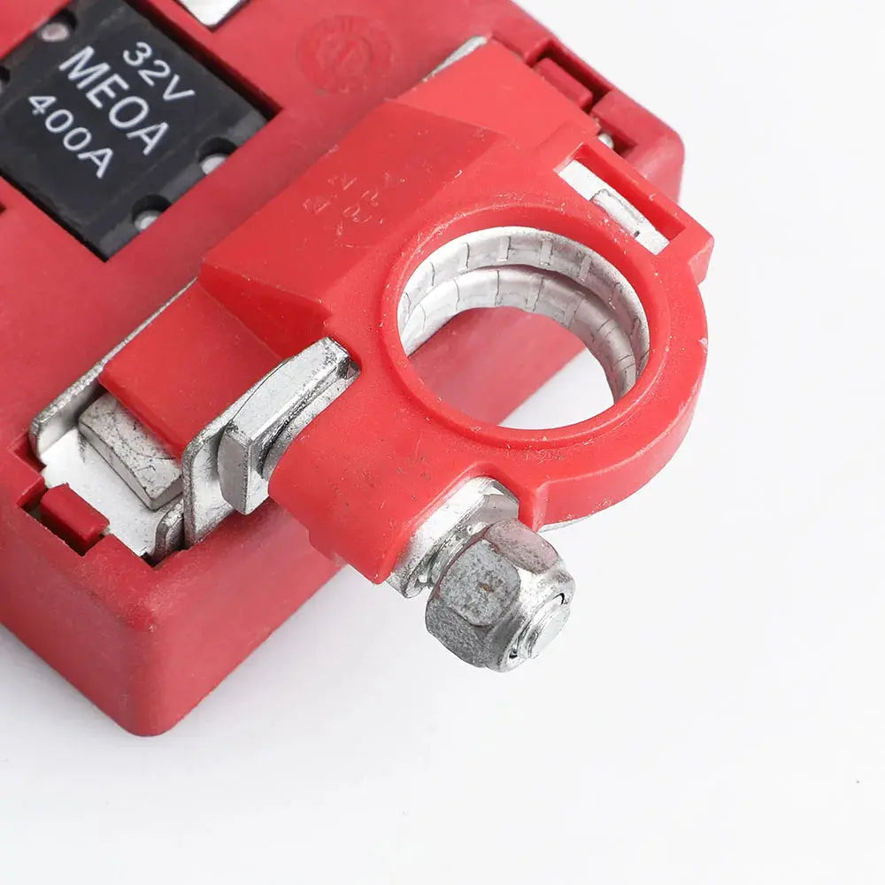 Fused Battery Distribution Terminal (32V 400A) – Quick-Connect Positive Post 3-Way Outlet – M8 + 2x M5 Studs Tuck's Performance