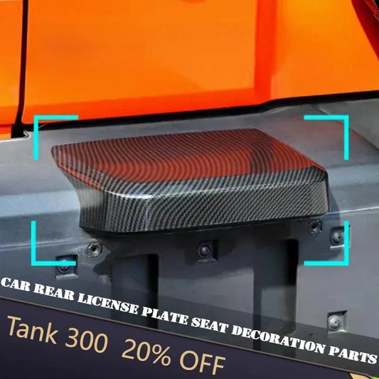 GWM Tank 300 Auto Rear License Plate Tuck's Performance