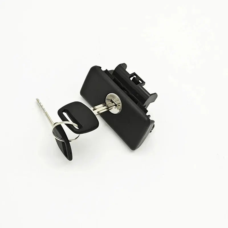 Glove Box Handle Glove Box Lock With Key Cylinder Black 05-14 Hilux Tuck's Performance