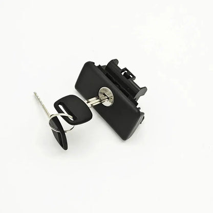 Glove Box Handle Glove Box Lock With Key Cylinder Black 05-14 Hilux Tuck's Performance