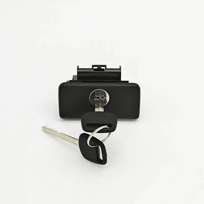 Glove Box Handle Glove Box Lock With Key Cylinder Black 05-14 Hilux Tuck's Performance