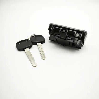 Glove Box Handle Glove Box Lock With Key Cylinder Black 05-14 Hilux Tuck's Performance