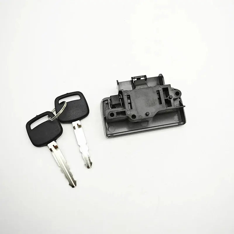Glove Box Handle Glove Box Lock With Key Cylinder Grey 05-14 Hilux Tuck's Performance