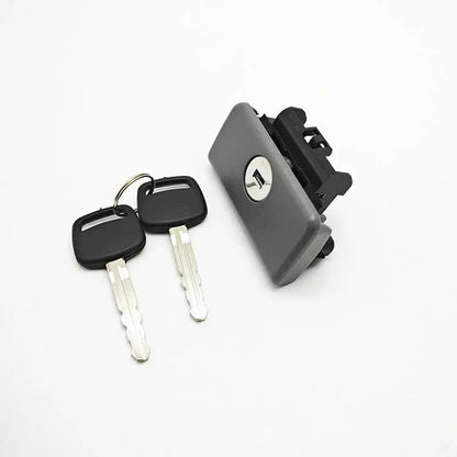 Glove Box Handle Glove Box Lock With Key Cylinder Grey 05-14 Hilux Tuck's Performance