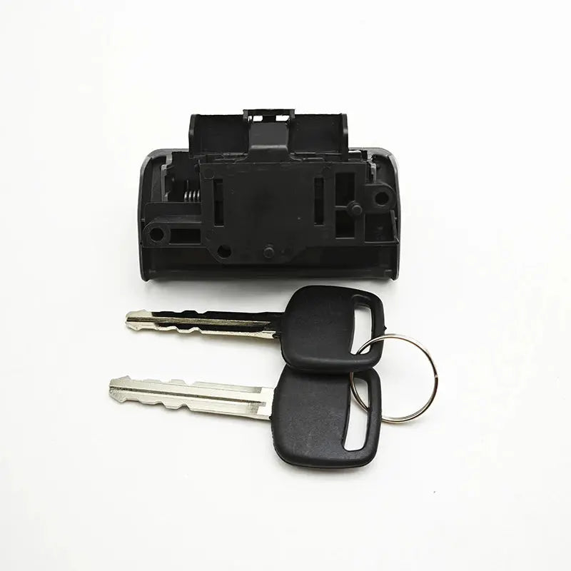 Glove Box Handle Glove Box Lock With Key Cylinder Grey 05-14 Hilux Tuck's Performance