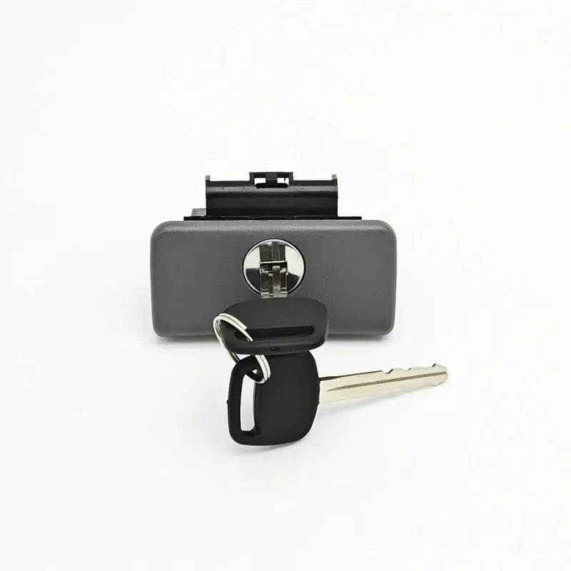 Glove Box Handle Glove Box Lock With Key Cylinder Grey 05-14 Hilux Tuck's Performance