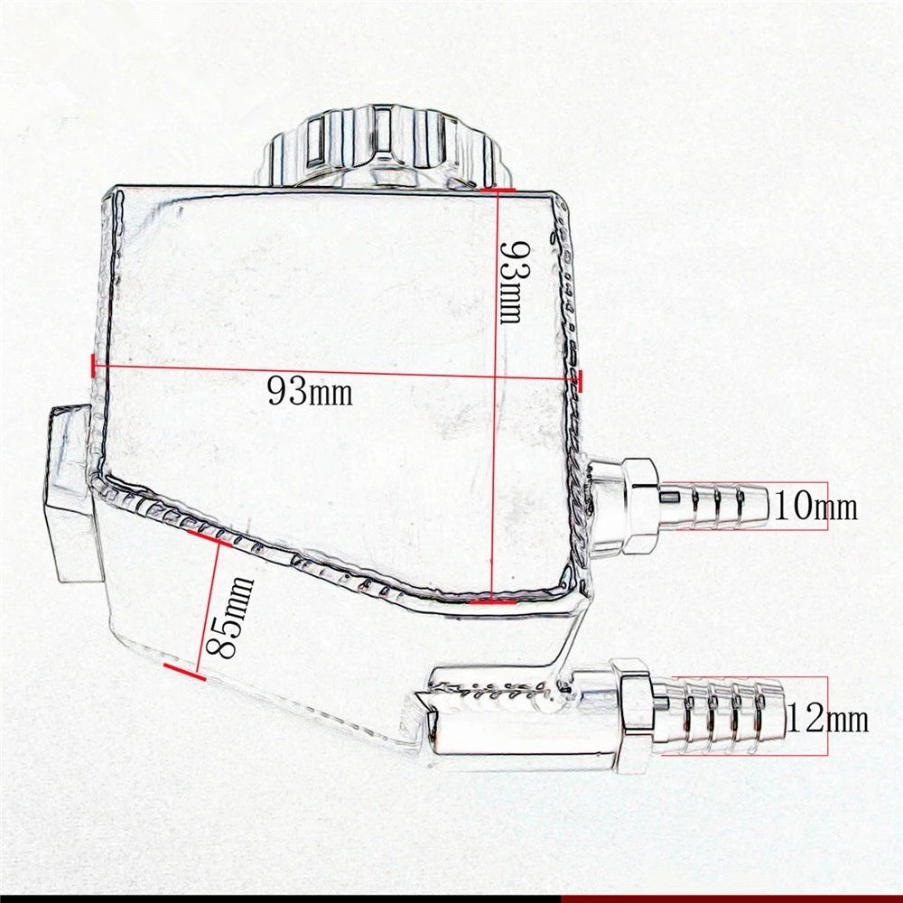 Power Steering Tank For Holden Commodore V6 V8 VT VX VU VY VZ VE LS1 LS2 LS3 LS6 LS7 L98 L76 Car Steering Tank Reservoir Can Tuck's Performance