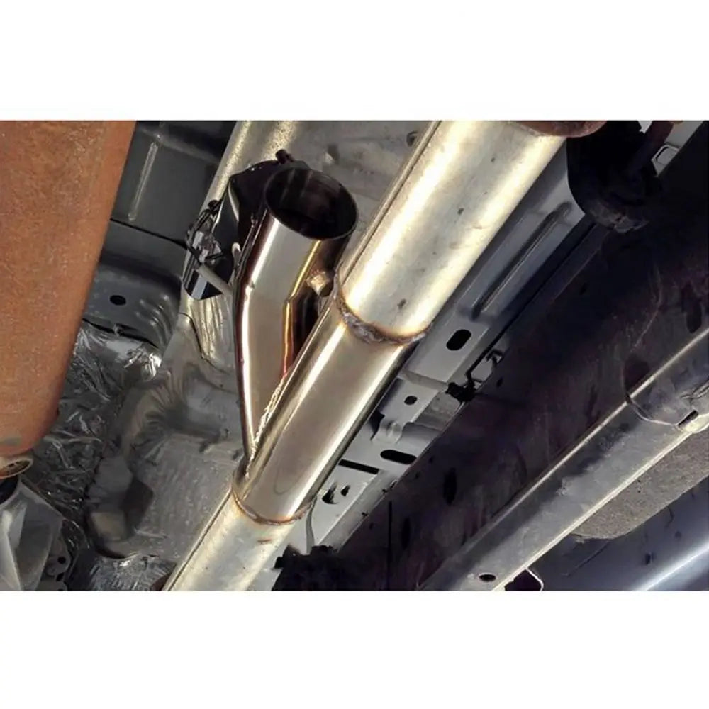 Universal  2.5'' 3" Electric Exhaust Cutout Valve Y Pipe Exhaust Pipe Single Valve System with Controller Remote Kit Tuck's Performance