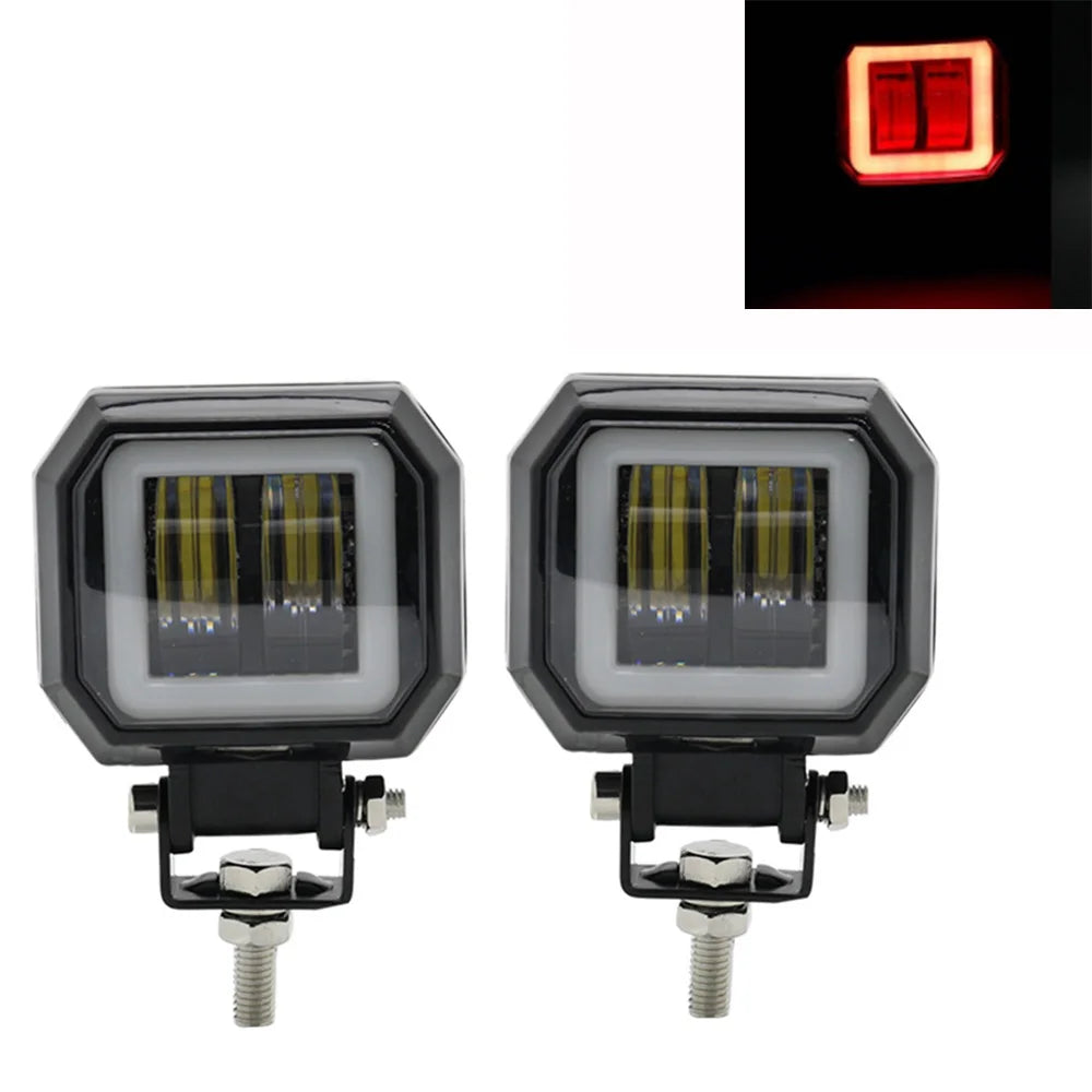 12V-80V Round LED Angel Eye Work Light product image 22