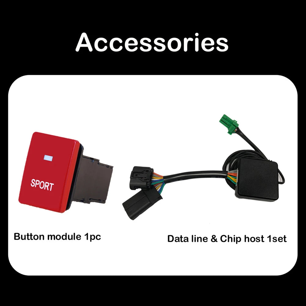Power module with racing, sport and economy mode indicators