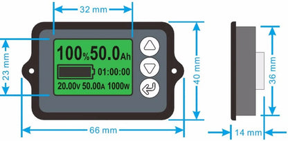 TK15 8V-80V Battery Capacity Tester 50A-350A image 8