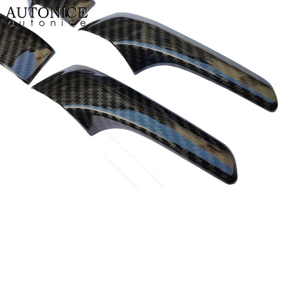 N80 HILUX 4pcs Carbon Fiber Inner Door Handles Cover