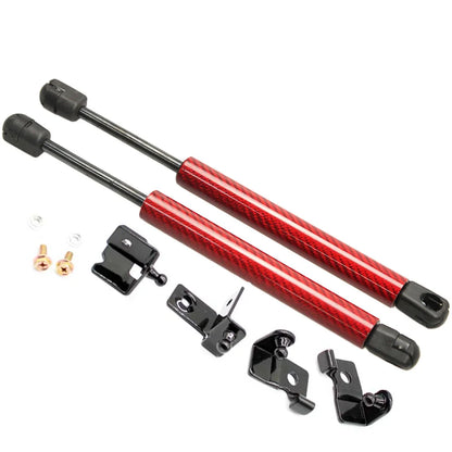 Bonnet strut bracket bolt locations, MU-X RF20