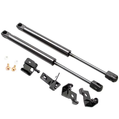 Strut fitted to Isuzu MU-X bonnet hinge