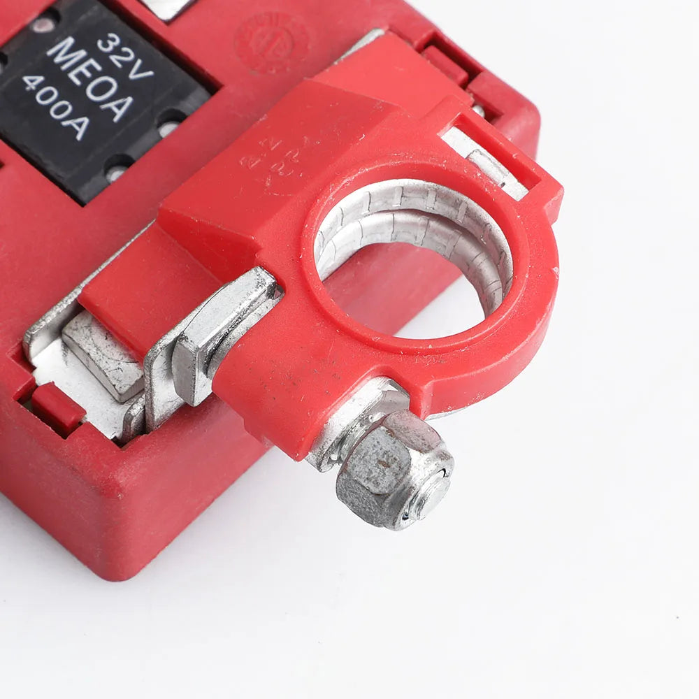 Fused Battery Distribution Terminal (32V 400A) – Quick-Connect Positive Post 3-Way Outlet – M8 + 2x M5 Studs Tuck's Performance