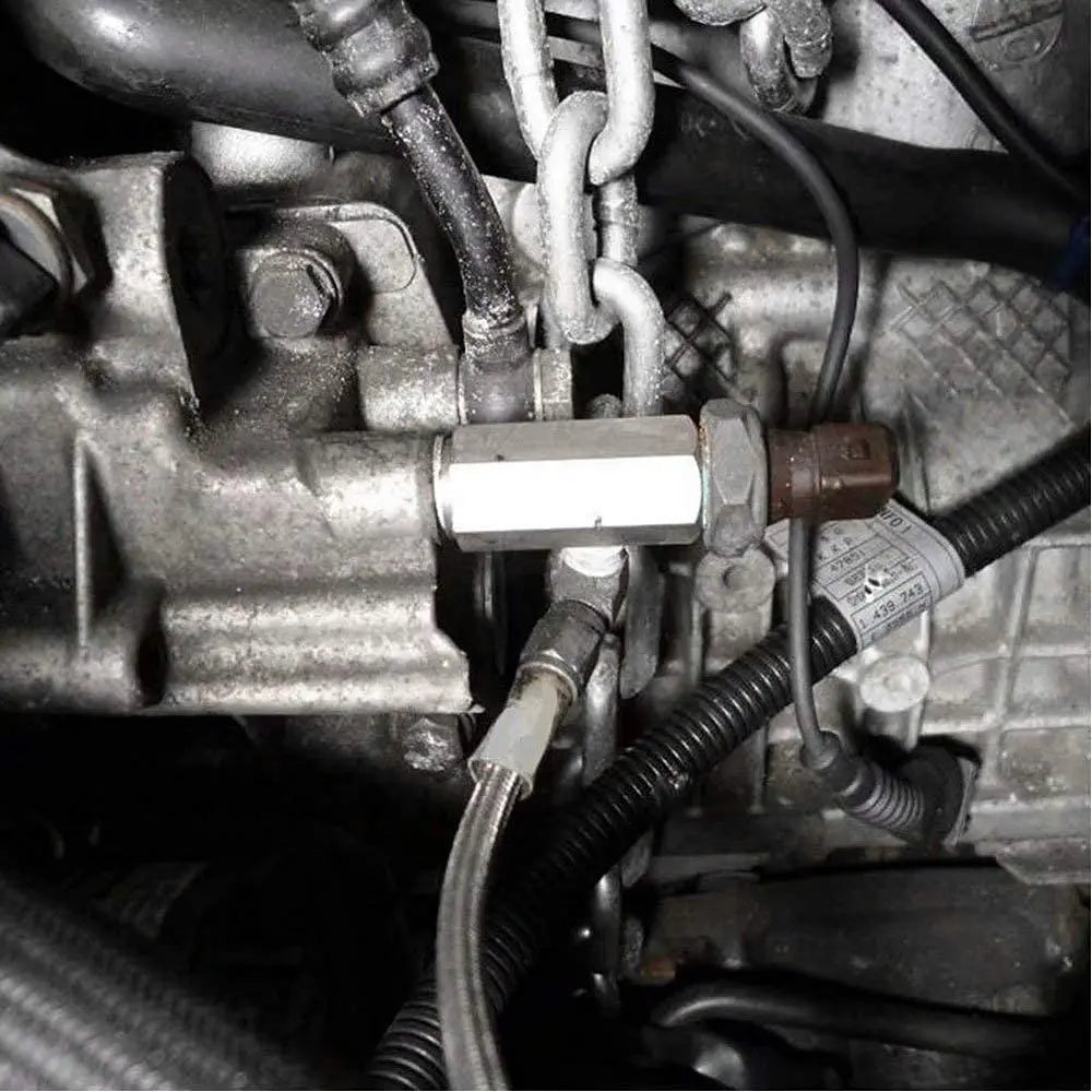 1/8'' BSPT & 1/8'' NPT & M10 Stainless Steel Oil Pressure Sensor Connector Joint to NPT Tee Adapter Turbo Accessories Adapter Tuck's Performance