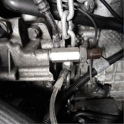 1/8'' BSPT & 1/8'' NPT & M10 Stainless Steel Oil Pressure Sensor Connector Joint to NPT Tee Adapter Turbo Accessories Adapter Tuck's Performance