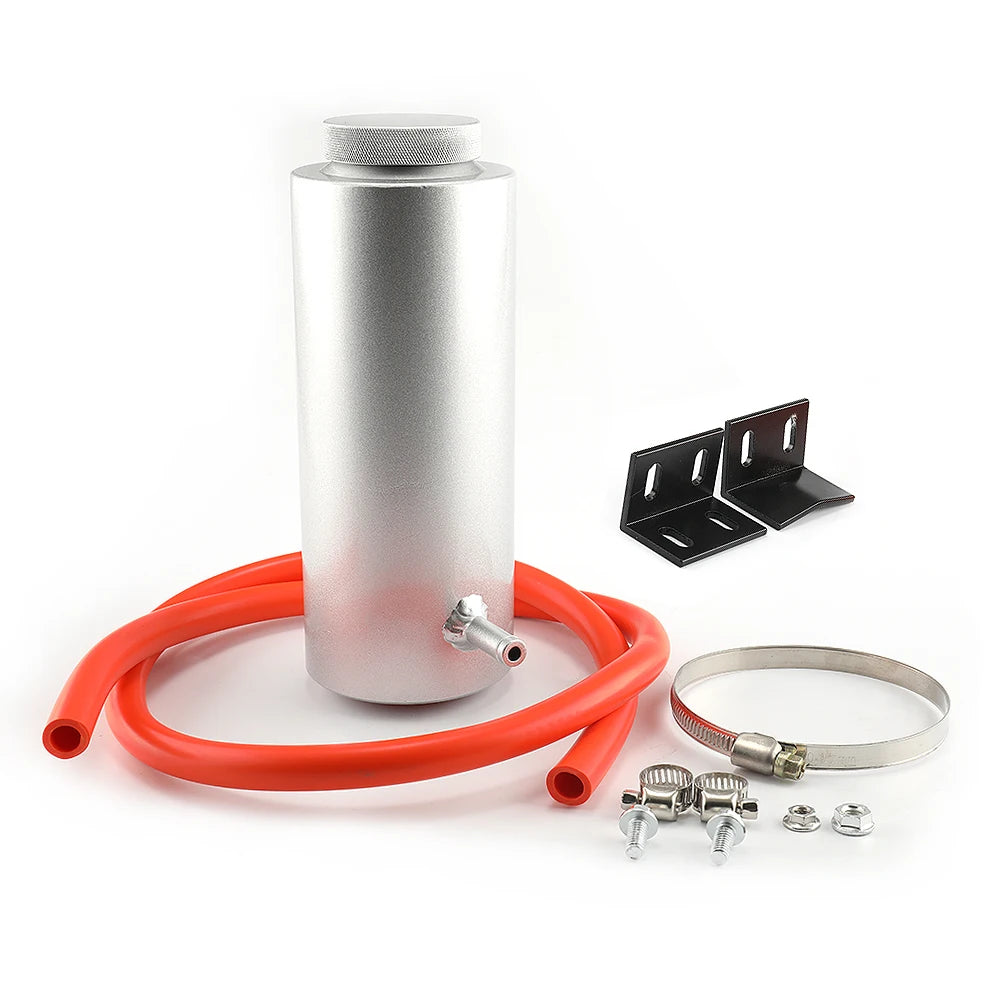 Universal Radiator Coolant Tank 800ml Coolant Expansion Tank Cooling Catch Bottle Overflow Reservoir Aluminum Car Styling Tuck's Performance