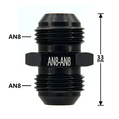 1Pcs Aluminum Alloy AN6/AN8/AN10/AN12 to AN/M14/M16/M18x1.5 Metric Fuel Hose Adapter Pipe Thread Fitting for Oil Cooler System Tuck's Performance