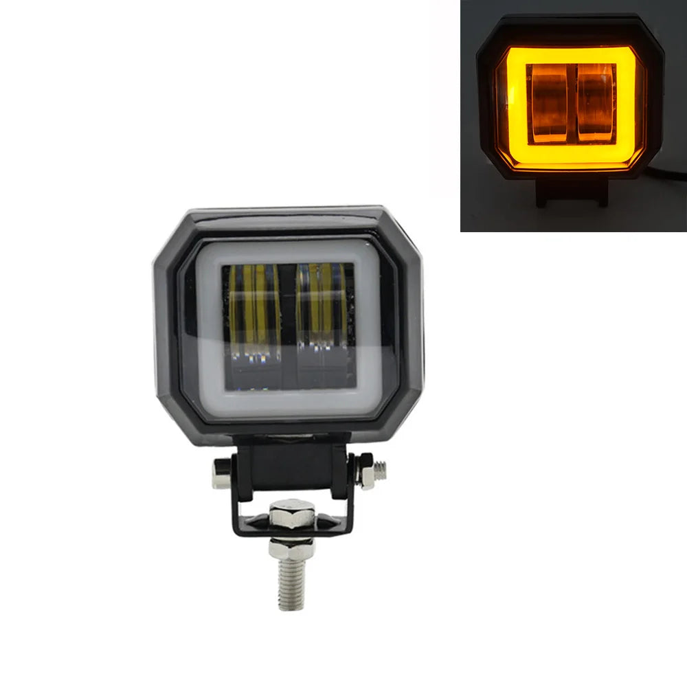 12V-80V Round LED Angel Eye Work Light product image 38