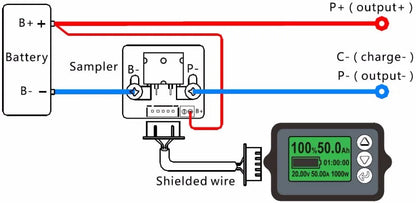 TK15 8V-80V Battery Capacity Tester 50A-350A image 9