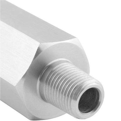 1/8'' BSPT & 1/8'' NPT & M10 Stainless Steel Oil Pressure Sensor Connector Joint to NPT Tee Adapter Turbo Accessories Adapter Tuck's Performance