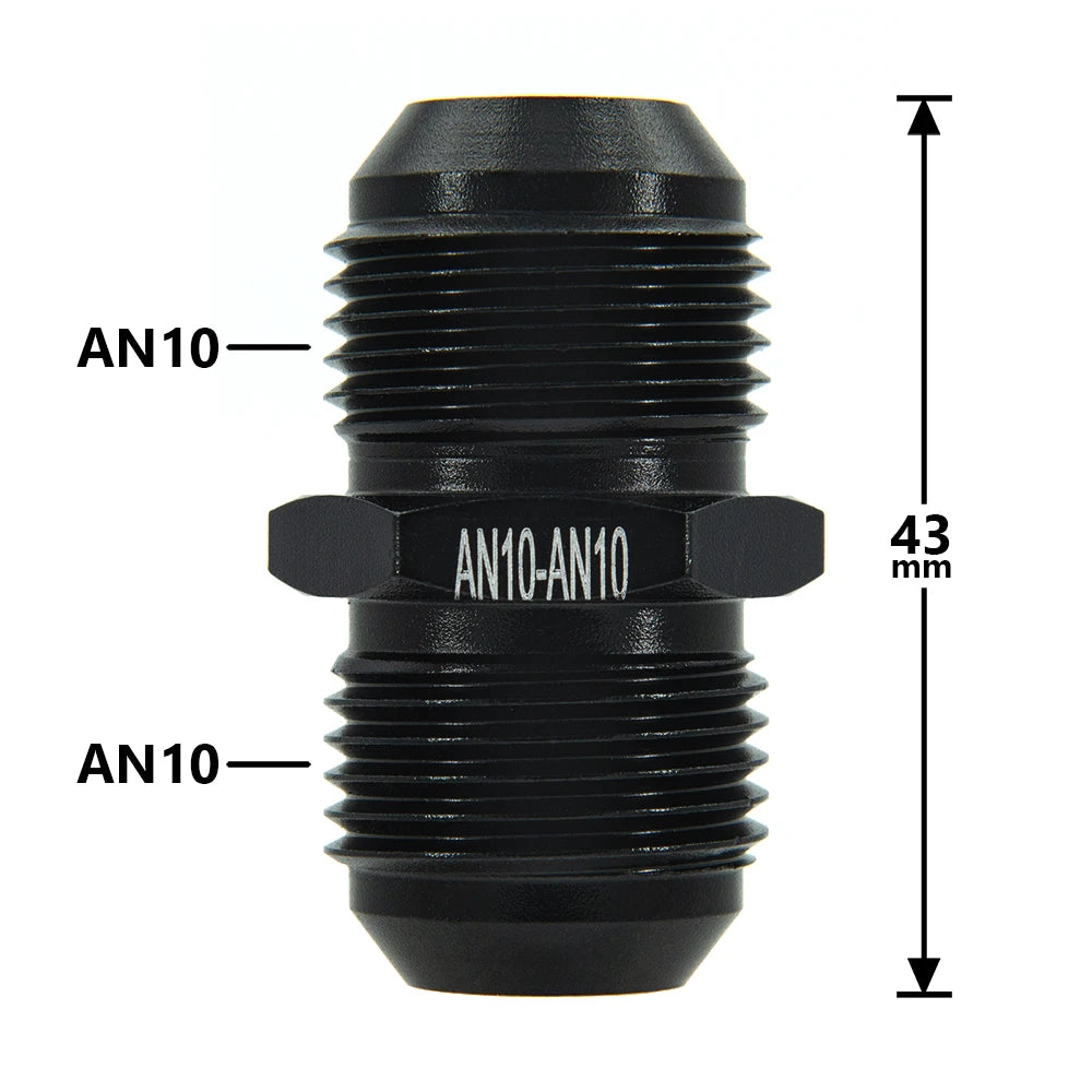 1Pcs Aluminum Alloy AN6/AN8/AN10/AN12 to AN/M14/M16/M18x1.5 Metric Fuel Hose Adapter Pipe Thread Fitting for Oil Cooler System Tuck's Performance