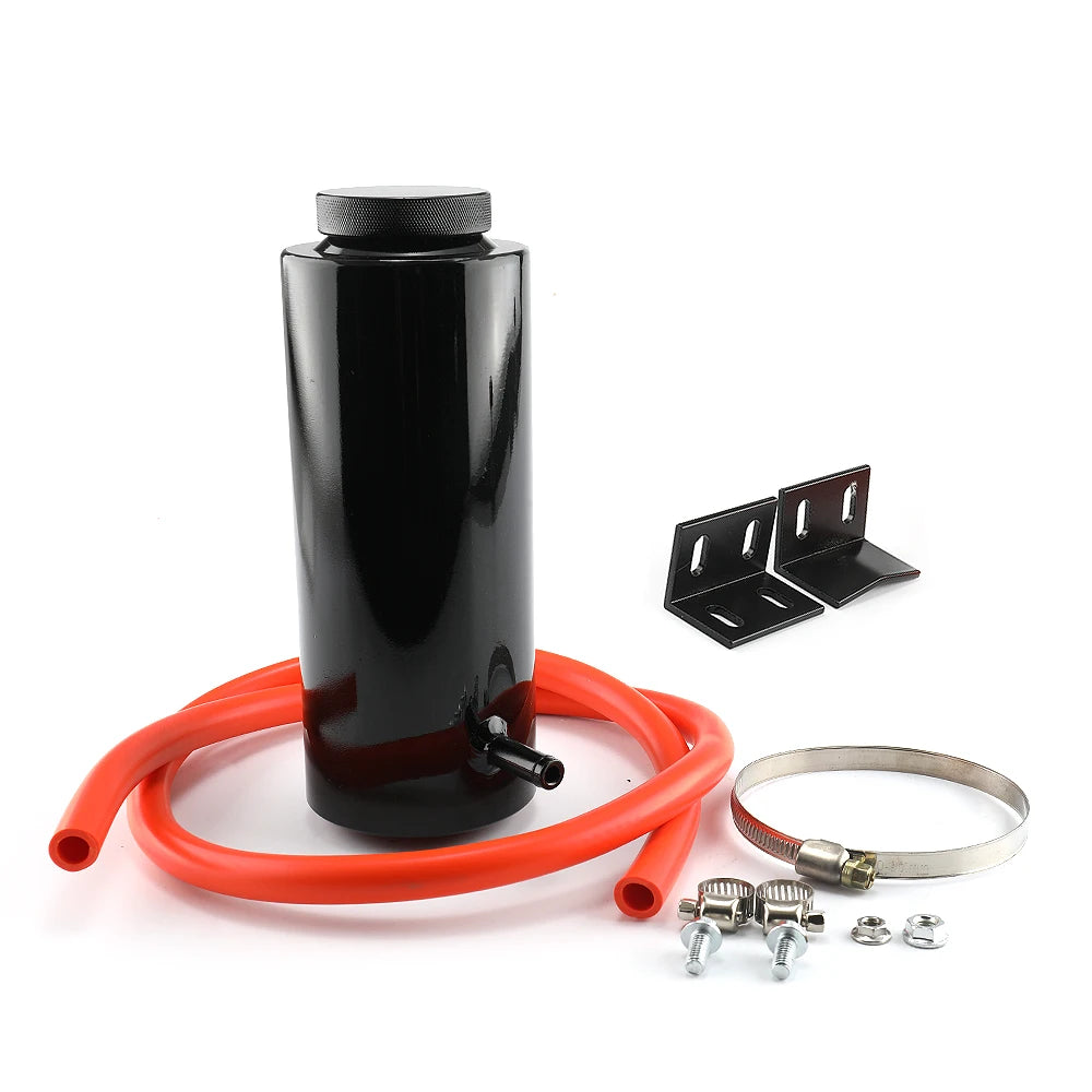 Universal Radiator Coolant Tank 800ml Coolant Expansion Tank Cooling Catch Bottle Overflow Reservoir Aluminum Car Styling Tuck's Performance