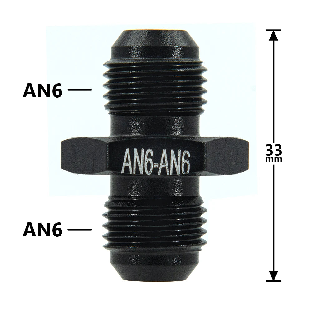 1Pcs Aluminum Alloy AN6/AN8/AN10/AN12 to AN/M14/M16/M18x1.5 Metric Fuel Hose Adapter Pipe Thread Fitting for Oil Cooler System Tuck's Performance