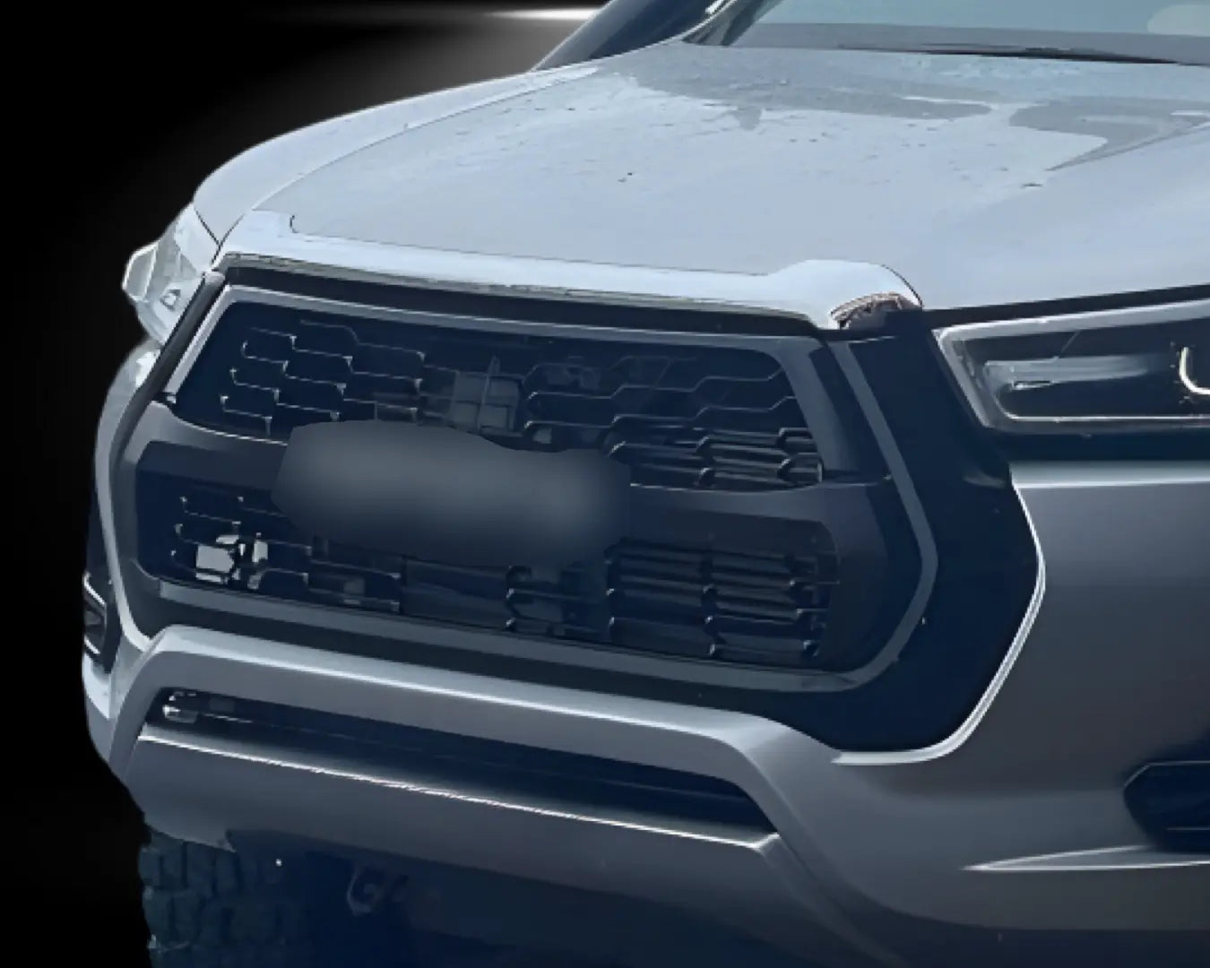 HILUX 2020+ N80 Honeycomb Grill With Landcruiser Type Lettering , Sensor Mount Tuck's Performance