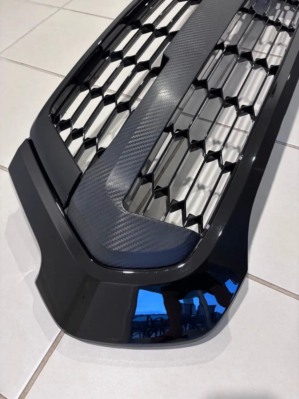 HILUX 2020+ N80 Honeycomb Grill With Landcruiser Type Lettering , Sensor Mount Tuck's Performance