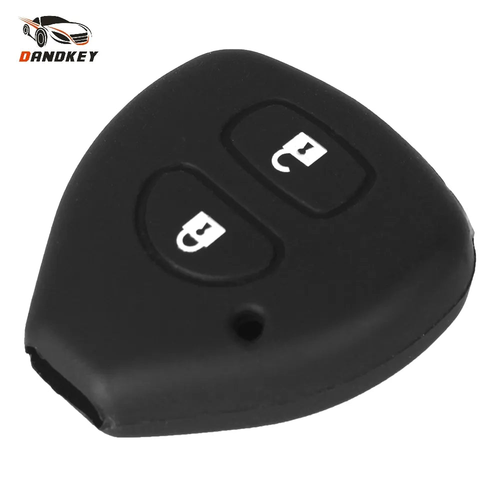 2 Buttons Silicone Key Case  For N70 Hilux