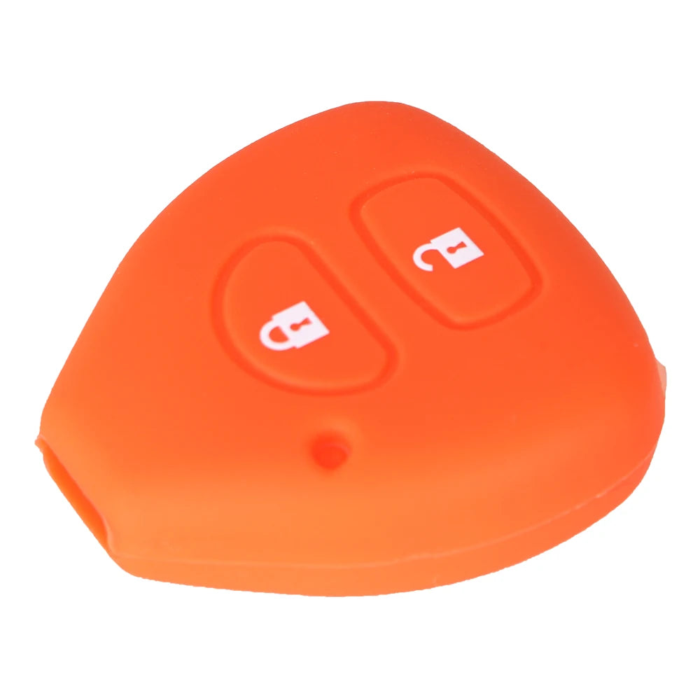 2 Buttons Silicone Key Case  For N70 Hilux