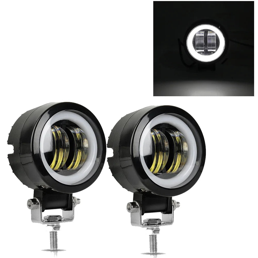 12V-80V Round LED Angel Eye Work Light product image 28