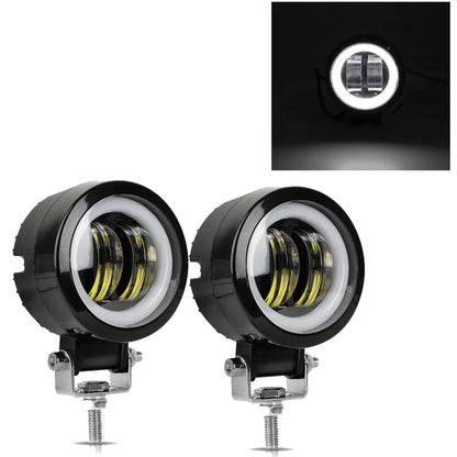 12V-80V Round LED Angel Eye Work Light product image 28