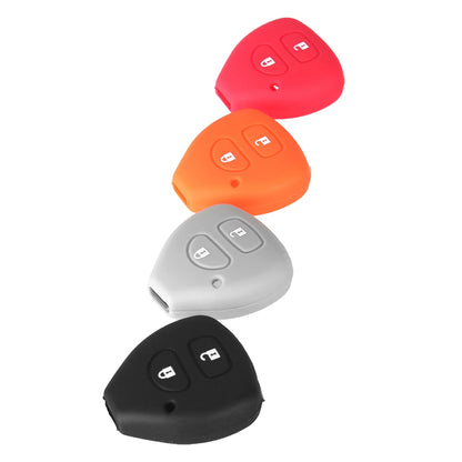 2 Buttons Silicone Key Case  For N70 Hilux