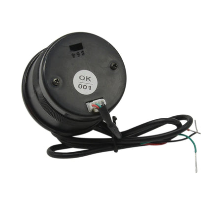 52mm 12V Digital Voltage Gauge with Blue LED Display image 2