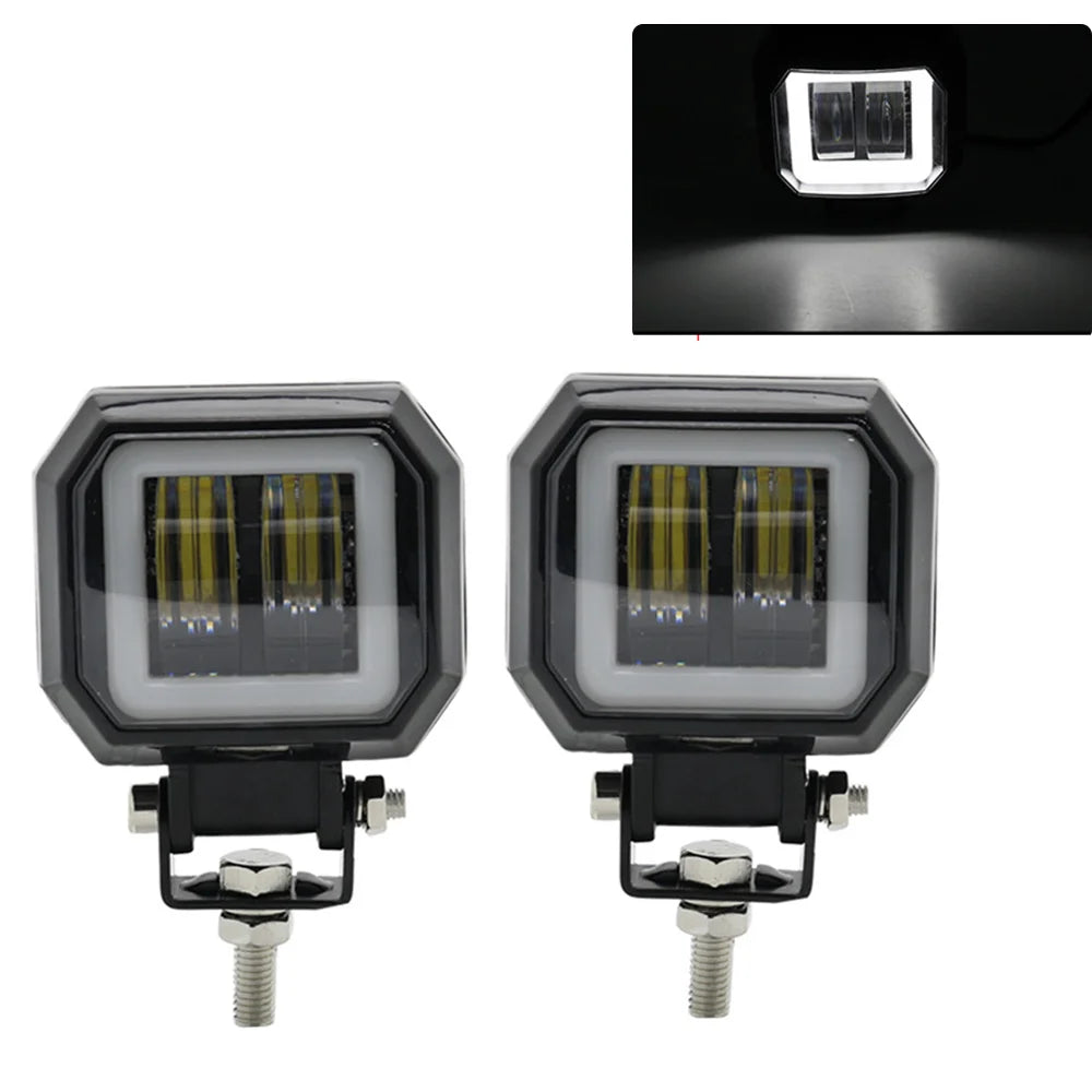 12V-80V Round LED Angel Eye Work Light product image 21