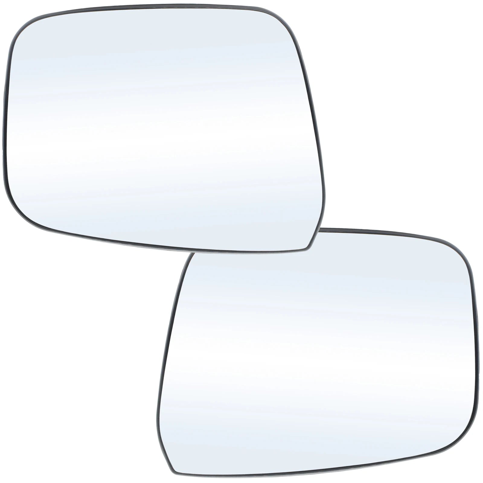 Left & Right Hand Side Wing Mirror Glass Heated Convex for Nissan Navara D40 2005 - 2013 Pathfinder R51 2005 - 2012 Rear View Tuck's Performance