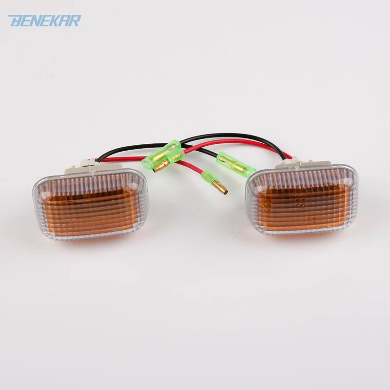 Benekar 2x Side Fender Repeater Lamp Light Marker Amber for ISUZU Pickup RODEO TF TFR 97-01 Tuck's Performance