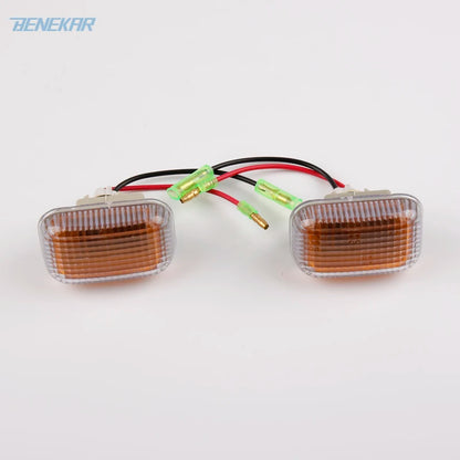 Benekar 2x Side Fender Repeater Lamp Light Marker Amber for ISUZU Pickup RODEO TF TFR 97-01 Tuck's Performance