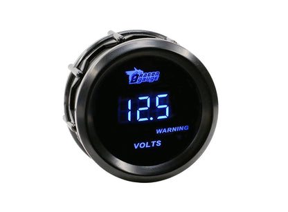 52mm 12V Digital Voltage Gauge with Blue LED Display image 8