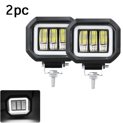 12V-80V Round LED Angel Eye Work Light product image 36
