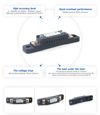 CG 20A/50A/100A DC Multifunction Battery Monitor Meter with Shunt LCD Display Digital Meter Voltmeter Ammeter for Cars,RV Tuck's Performance