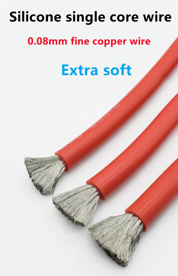 Tinned Copper Silicone Battery Cable – 11AWG to 2AWG - product image 8