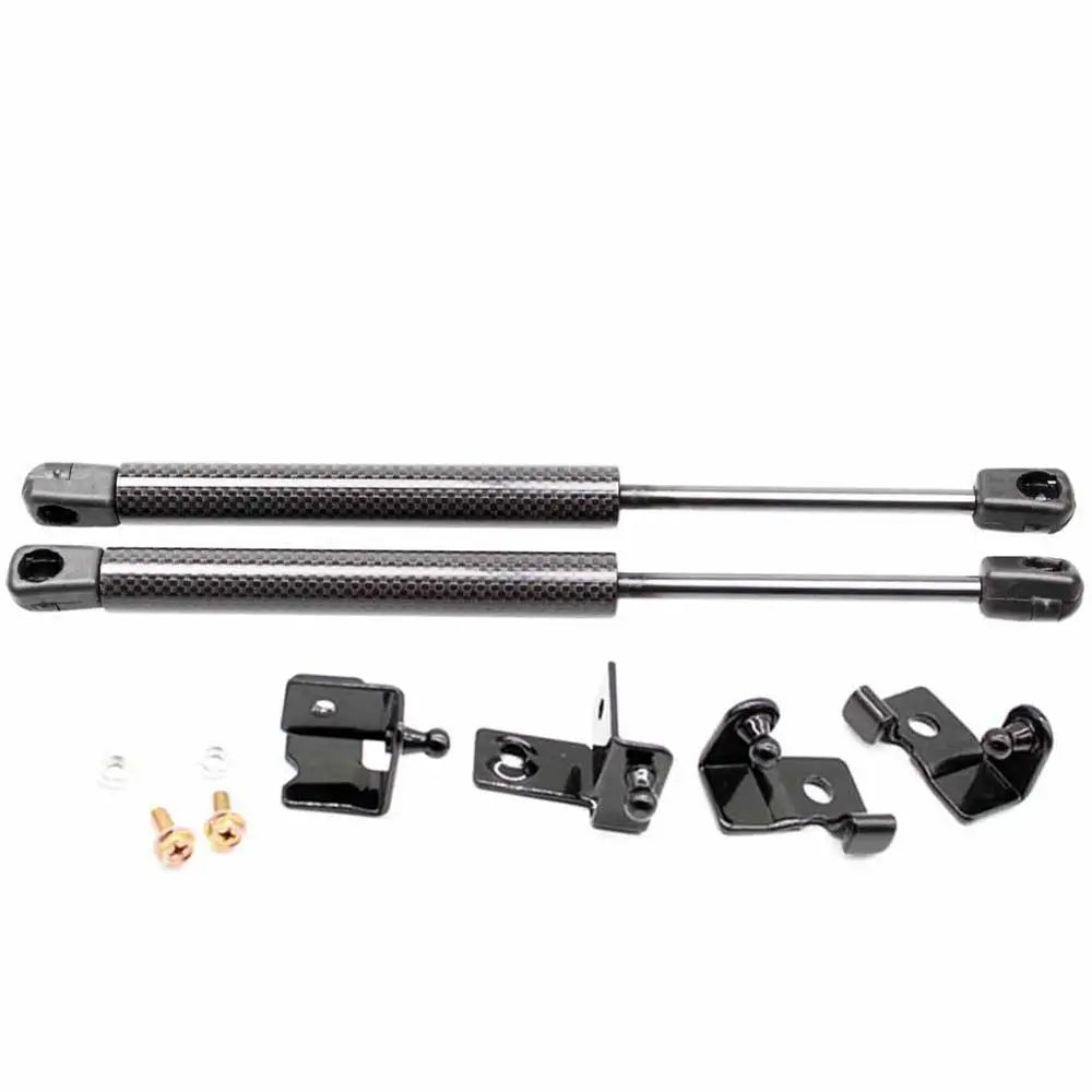 Blue carbon fibre look bonnet strut