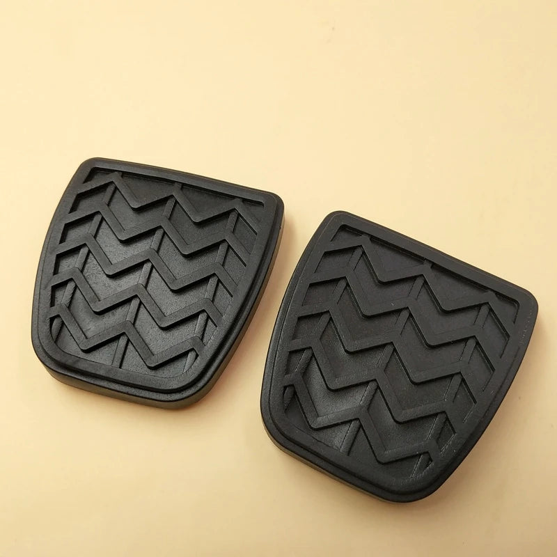 2PCS Clutch Brake Pedal Pad Rubber for Toyota Hilux